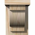thumbnail image 2 of 5 1/2"W x 8"D x 8"H Alpine Smooth Corbel w/Backplate, Douglas Fir, 2 of 9