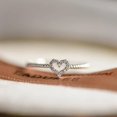thumbnail image 4 of PULABO With handcrafted details Promise Ring Anniversary For Her Ladies Dazzling Comfortable Fit CZ Cubic Zirconia Ring Ideal Jewelry Gift Comes in Elegant Box, 4 of 8