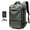 Green, variant on One Pack Usa Vacuum Backpack, Onepackusa 60L Expandable Air Compression Travel Backpack with Electric Pump, Water Resistant TSA Lock Carry-On