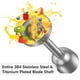 thumbnail image 3 of KOIOS 1000W Immersion Hand Blender, Upgrated 5-in-1 Handheld Blender, Full Copper Motor, Titanium Enhanced Blender Shaft, 12-Speeds, 600ml Mixing Beaker, 500ml Chopper, Whisk & Milk Frother, 3 of 5