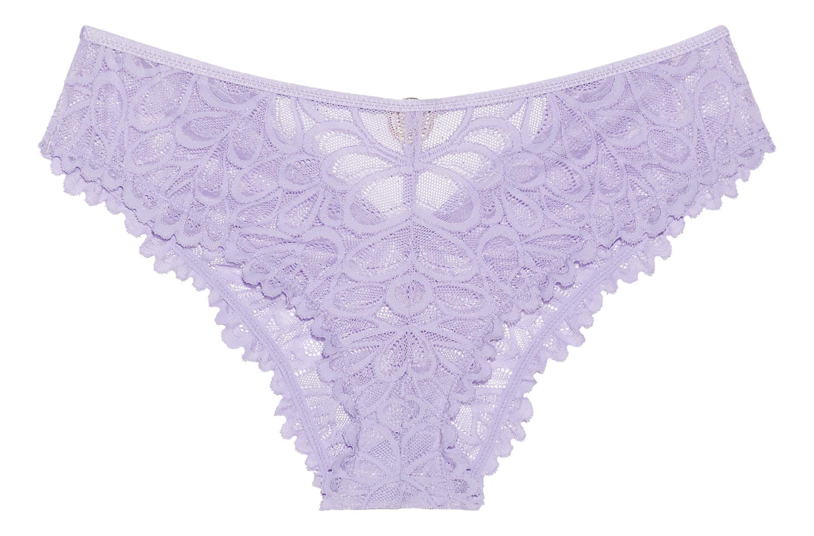 LittleForBig Women's Mesh Underwear Delilah Two Strap Style 2 Pack Bow