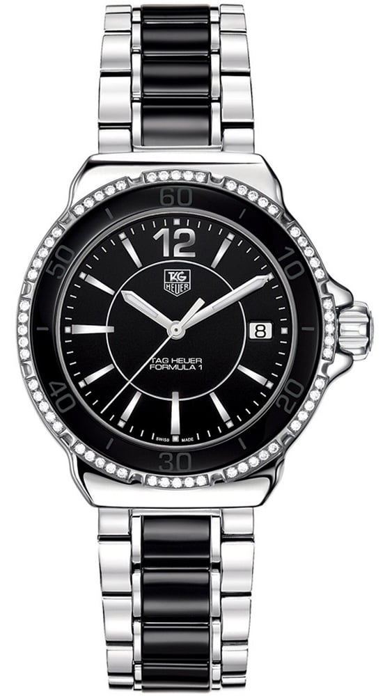 tag heuer black ceramic ladies watch