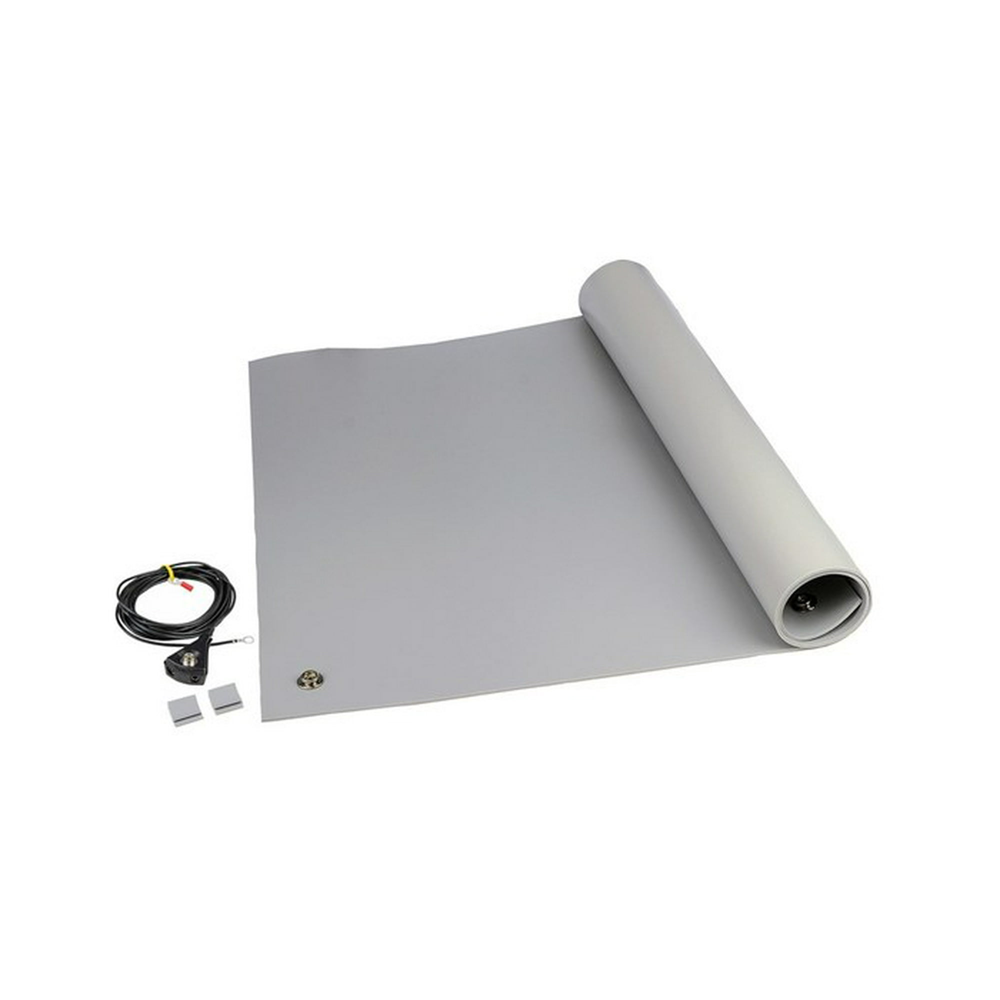 3m Anti Static Mat Esd Mat Kit 4ft Grey Ground Cord 2x Snap