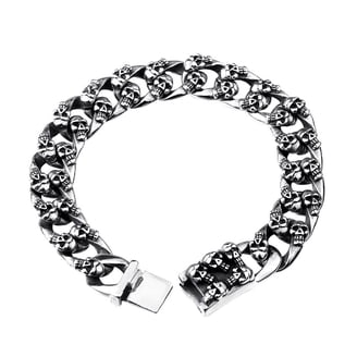 Buy Mesmerize Waheguru Ji Da Khalsa MicroCarved Stainless Steel Kada Bracelet for Men & Boys – Round Curved, Hypoallergenic & Anti-Tarnish (Black, S) at
