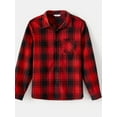 thumbnail image 1 of Family Matching Red Lace Long-sleeve Spliced Rib Knit Belted Dresses And Sets, 1 of 8