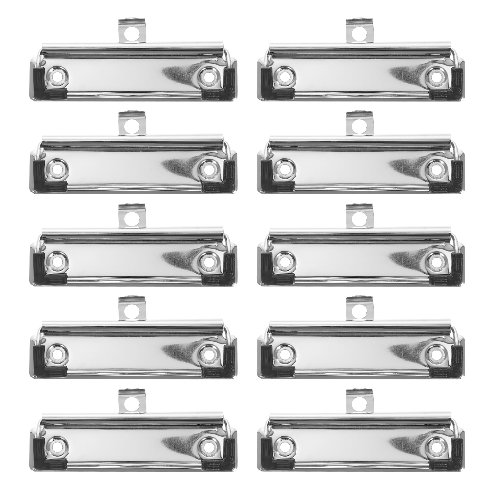 15pcs Clipboard Clip 10cm Spring Loaded Surface Mount Handle Clipboard
