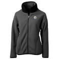 thumbnail image 2 of Women's Cutter & Buck Charcoal Pittsburgh Steelers  Cascade Eco Sherpa Fleece Full-Zip Jacket, 2 of 3
