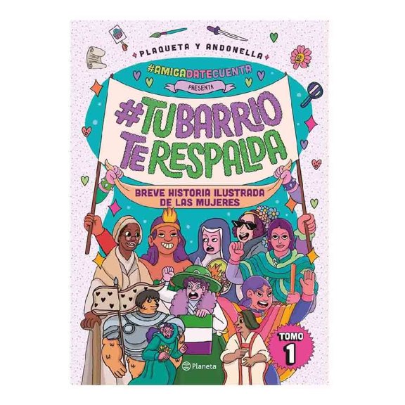 Amiga Date Cuenta Presenta Tu Barrio Te Respalda Planeta Plaqueta y Andonella