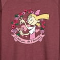 thumbnail image 3 of Hey Arnold! - Valentine's I Love You - Women's Lightweight French Terry Long Sleeve Shirt, 3 of 5