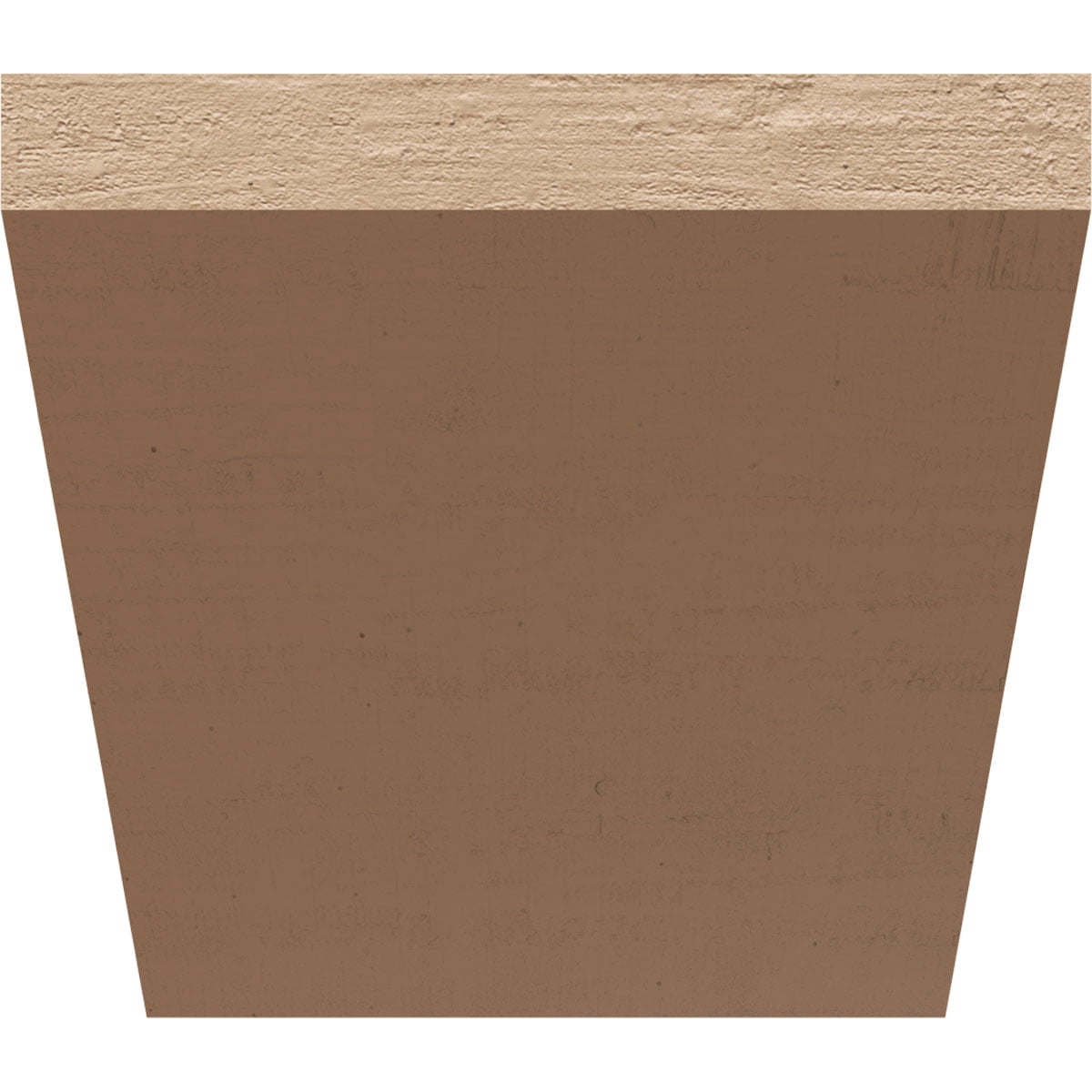 11"W x 11"D x 11"H Wide Concord Rough Cedar Woodgrain TimberThane Corbel, Primed Tan