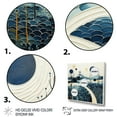 thumbnail image 3 of Designart "Minimalist Oasis Blue Beige Mid Century I" Abstract Collages Wall Decor, 3 of 5