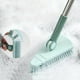 thumbnail image 2 of Triangle Floor Brush for Cleaning Bathtub and Floor Gaps, Long Handle Detachable Bathroom, Kitchen, and Balcony, 2 of 5