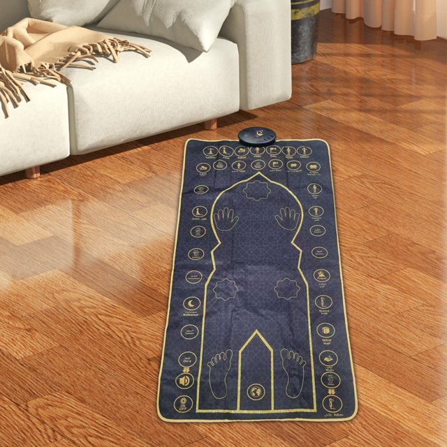Couverture Interactive Électronique pour Adultes Durable pour Cadeau de Chambre Intérieur Bleu Profond