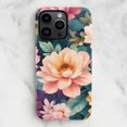 thumbnail image 3 of Rainbow Peach Floral Print Case,iPhone 16 Pro, 3 of 5
