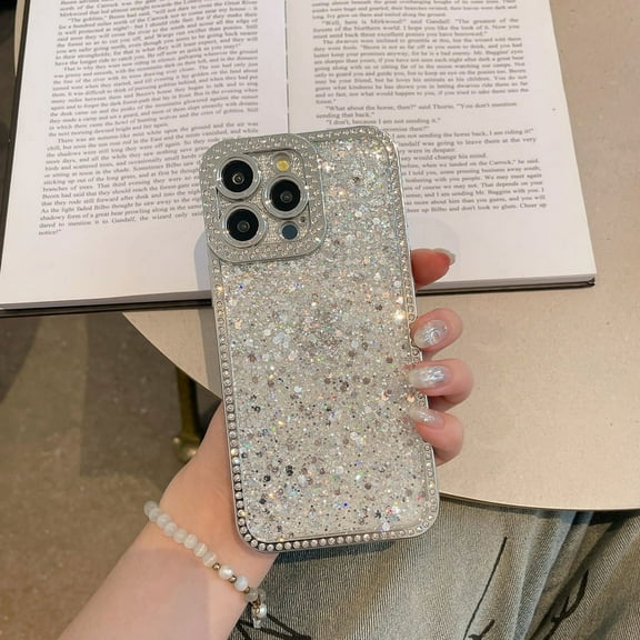 Plating Diamond Glitter Soft Phone Case Cover For iPhone 15 14 13 12 Pro Max 11