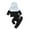 Black, variant on SXcggal One Newborn Baby Boy Long Sleeve Patorkchw Sweatshirt Hoodie Infant Pants Outfit Set 2 Piece Sweatsuit Fall Clothes Cozy Stylish Lightweight Toddler Outfits Set
