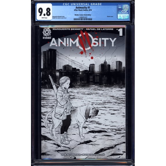 Animosity #1 - CGC 9.8 Comic Book