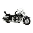 thumbnail image 1 of Metal tres ruedas motocicleta estatuilla estatua retro artesanía colección decoración para regalo de cumpleaños estante novio Niños hombres plata y negro, 1 of 8