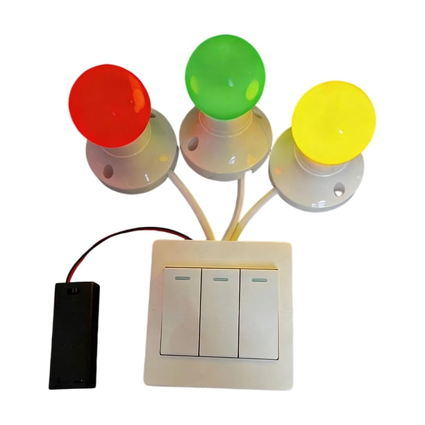 Tablero sensorial, juguete sensorial, desarrollo, aprendizaje temprano, accesorios para tableros de actividades rojo amarillo verde