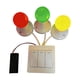 thumbnail image 2 of Tablero sensorial con interruptor de luz, accesorio para tablero de actividades, juguetes educativos de aprendizaje temprano para niños pequeños en rojo amarillo verde, 2 of 8