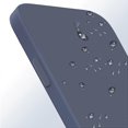 thumbnail image 4 of For Samsung Galaxy S24 Ultra Phone Case Rubberized Fiber Lining TPU Cover - Dark Blue, 4 of 5