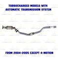 thumbnail image 6 of Northeastern Exhaust | EPA Approved Catalytic and Flex Pipe Kit for 1998–2005 VW Passat 1.8L | Direct-Fit Automotive Replacement Part | Includes Gasket and Clamp | Automatic Transmission, 6 of 10