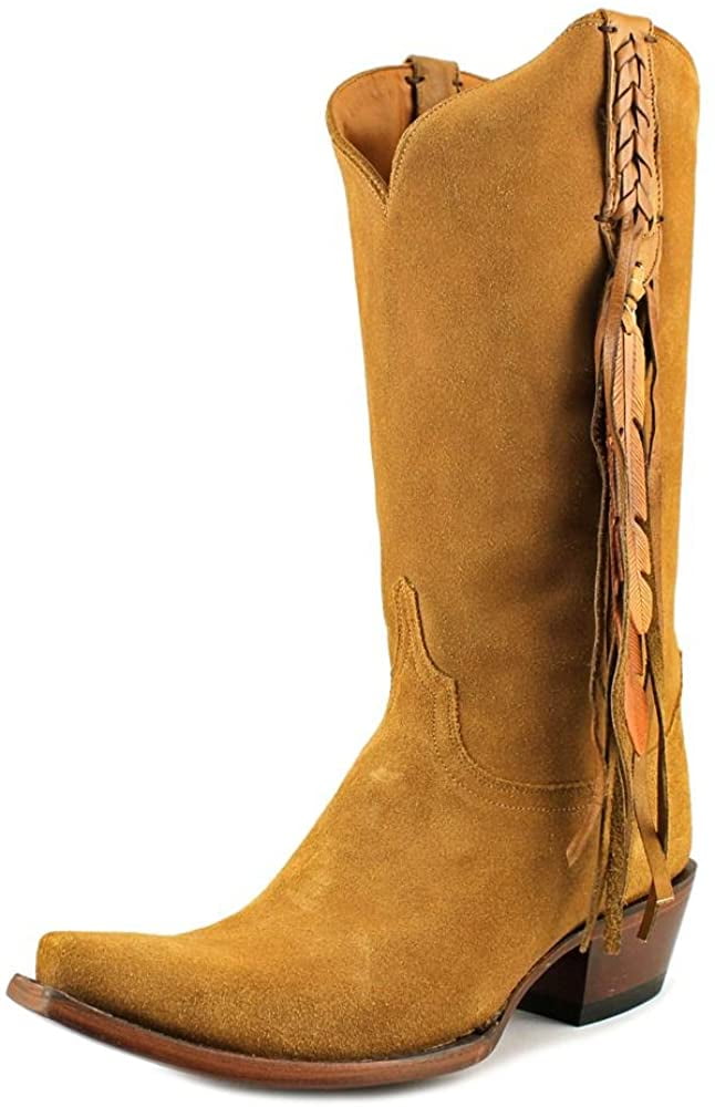 Lucchese Womens Tori Hand Tooled 