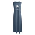 thumbnail image 3 of Vestidos Casuales Para Mujer 派对 Sun Sand Coconut Tree Vestido Mini Sin Mangas Casual Sin Mangas Verano Playa Mujeres Entrenamiento Mini Vestido, 3 of 3