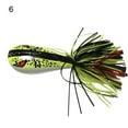 thumbnail image 2 of Visland 5.5cm/9g Topwater Frog Crankbait Tackle Crank Bait Bass Soft Swimbait Lures Crankbaits Baits Hard Bait Fishing Lures, 2 of 8