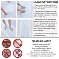 thumbnail image 2 of Buganda Bath Mat for Tub Non Slip, Extra Long Bath Mat with Drain Holes and Suction Cups, Machine Washable Shower Mat, 39"x15", Clear, 2 of 9