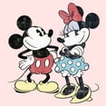 thumbnail image 2 of Toddler's Mickey & Friends & Minnie Vintage Couple Distressed  Graphic Tee Light Pink 4T, 2 of 3