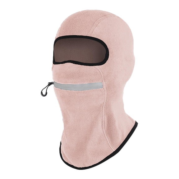 Fzaqwen Balaclava Face Mask Balaclava Ski Mask Headwear Breathable Warmer Men Women Keep Pink