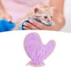 thumbnail image 5 of Toalla de limpieza para mascotas, guante de fibra, súper absorbente, reutilizable, Toalla de baño para perros y gatos, herramientas para el cuidado de mascotas, color morado, 5 of 5