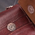 thumbnail image 2 of Cartera multifuncional marrón rojiza con cremallera, ideal para el móvil. Incluye compartimento vertical y riñonera para monedas, llaves y tarjetas., 2 of 7