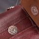 thumbnail image 3 of EeaseMX Estuche tipo cartera marrón rojizo con cremallera multifuncional para teléfono, sección vertical, riñonera para monedas, llaves y tarjetas., 3 of 7