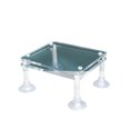 thumbnail image 1 of Alician Fish Tank Water Pump Shock Absorption Pad With Suction Cup Sand-proof Clear Acrylic Bracket For Aquarium, 1 of 9