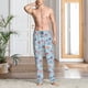 thumbnail image 2 of Balery Brain Training Pantalones de pijama para hombre, pijama ultraligero, pantalón de descanso-Medium, 2 of 6