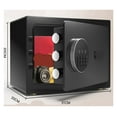 thumbnail image 4 of Small Safe Deposit Box 20CM Secret Hidden Piggy Bank with Touch-Screen Password ,Office Key Storage, 4 of 5