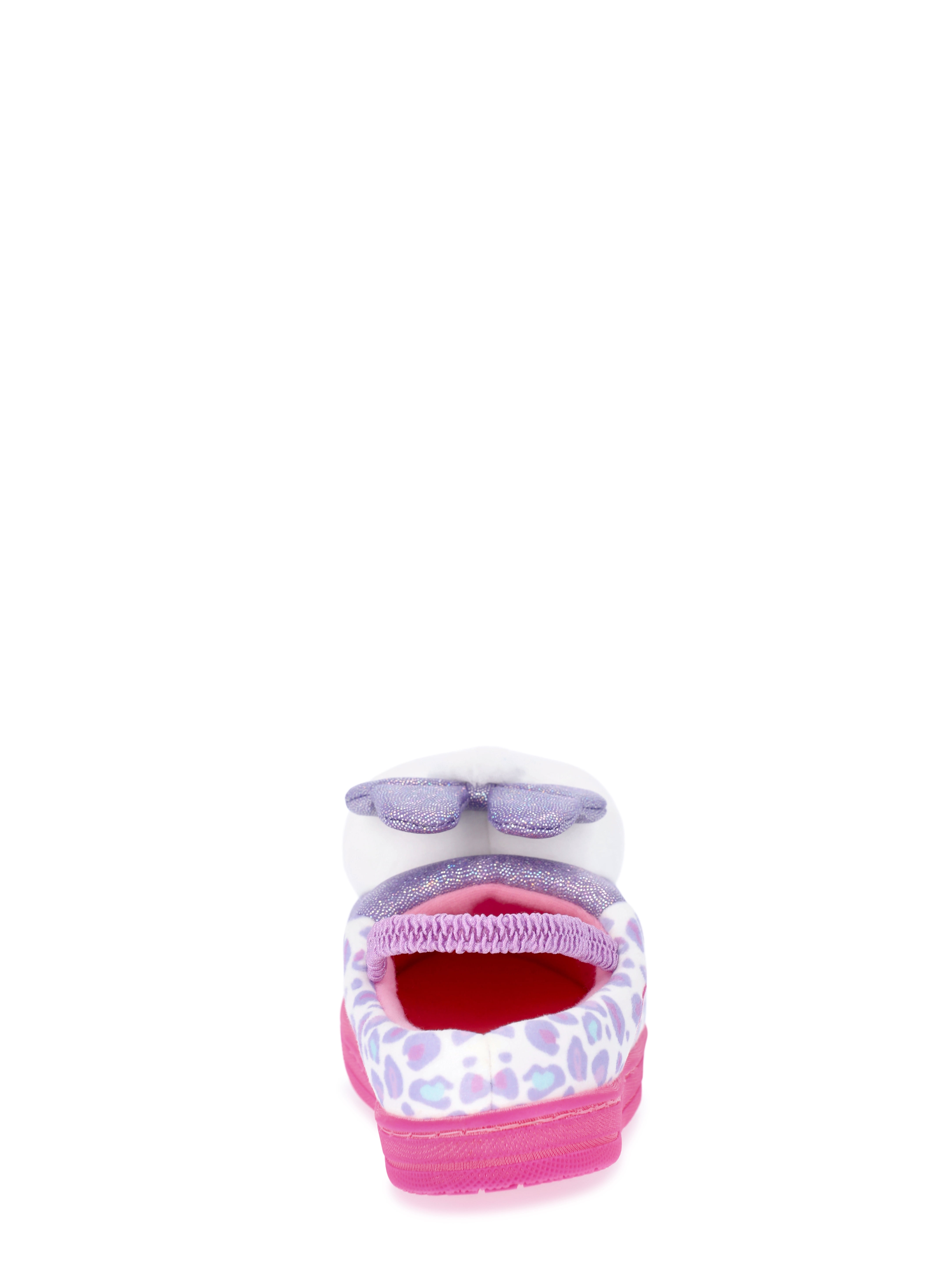 Minnie Mouse and Daisy Duck Toddler Girls' 3D Character Slippers with Back Strap