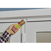 Flex Shot Rubber Adhesive Sealant Caulk, 8 oz, Almond