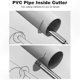 thumbnail image 2 of PVC Pipe Cutter with 1/4 Inch Hex Design for 32mm Internal Plastic Plumbing Projects, 2 of 5
