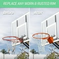 thumbnail image 5 of GoSports Regulation 18 Inch Steel Breakaway Basketball Rim - Use for Replacement or Garage Mount, 5 of 5