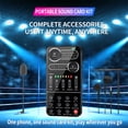 thumbnail image 4 of Sound card,9 Sound Live Set With 9 Laptops Computer Handheld Sound Set With Live Sound Handheld Sound Buzhi Siuke Mewmewcat Voice Cer Voice Cer Portable, 4 of 7