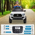 thumbnail image 7 of Sakiyr Licensed Toyota Tacoma 12V Kids Ride On Car, Kids Electric Vehicles with Parent Remote Control Spring Suspension Safety Belt, Soft Start, Led Headlight, Age for 37-72 Months, 7 of 7