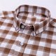 thumbnail image 5 of Blusa y camisa de manga larga con cuello vuelto para hombre, estampada, informal, formal, con solapa, de poliéster, 5 of 8
