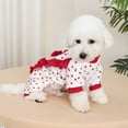 thumbnail image 7 of Pet Sweater, Winter Cute Plush Pet Vest - Sleeve Dog & Cat Clothing(L), 7 of 7