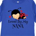 thumbnail image 4 of Inktastic Loved by My Nana Grandchild Boys or Girls Long Sleeve Toddler T-Shirt, 4 of 5