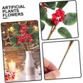 20 Pcs Artificial Berry Cuttings Christmas Party Decoration Juniper