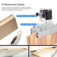 thumbnail image 4 of Fastener Slotting Bracket, Non Slip Pads Aluminum Alloy and Acrylic Router Slotted Base  for Handcraft, 4 of 7