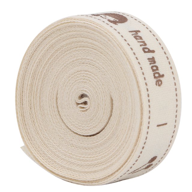 Gift Packaging RibbonNatural Cotton Hand Made Fonts Ribbon Cotton Fonts Ribbon Advanced Technology